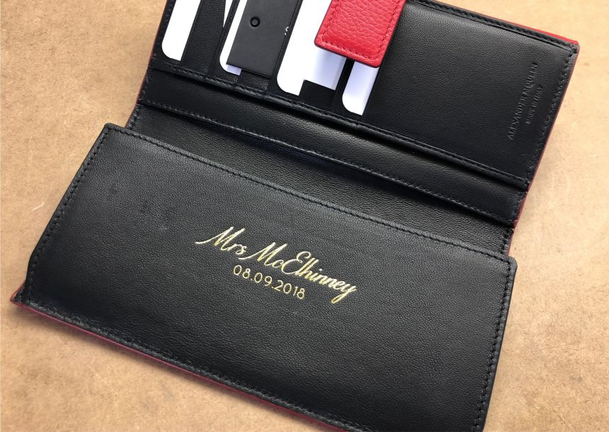 Leather Embossing and Debossing Services in London