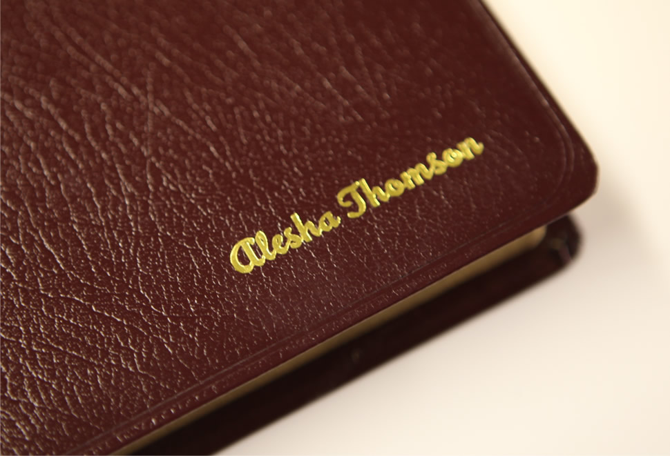 Leather Embossing and Debossing Services in London