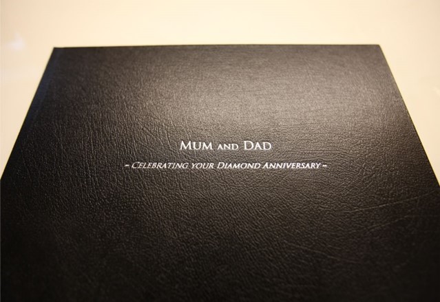 Photo Album Gift Engraving