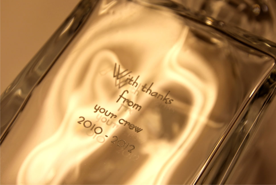 Glass Engraving Services in London Krintech