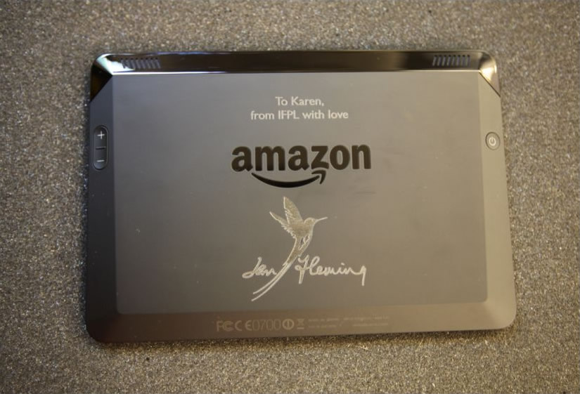 Kindle Engraving Services in London Krintech
