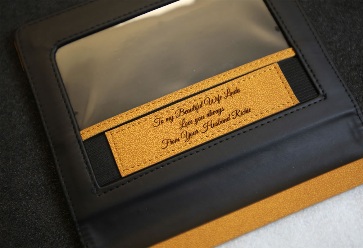 Leather Engraving Services in London Krintech