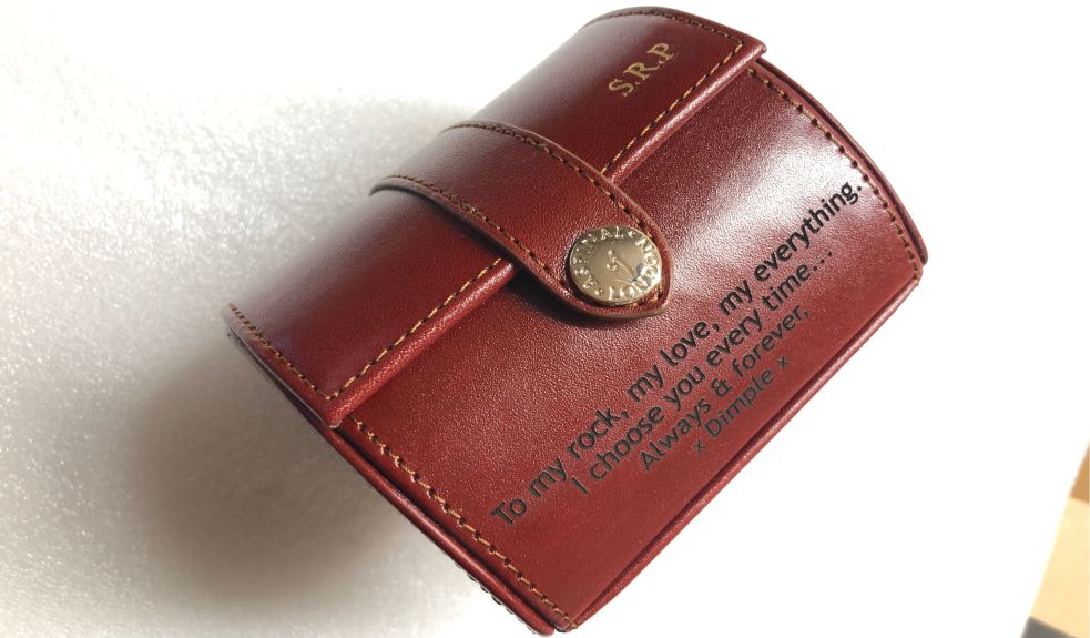 Leather Engraving Services in London Krintech
