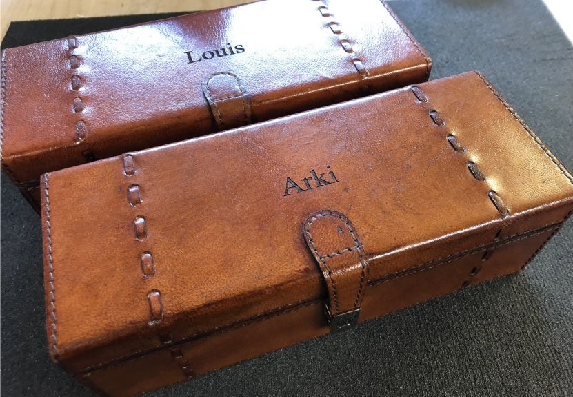 Leather Engraving Services in London Krintech