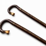 Archbishops Camino Engraved Gold Shepherds Sticks
