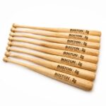 Boston Storage Laser Engraved Wood Baseball Bats