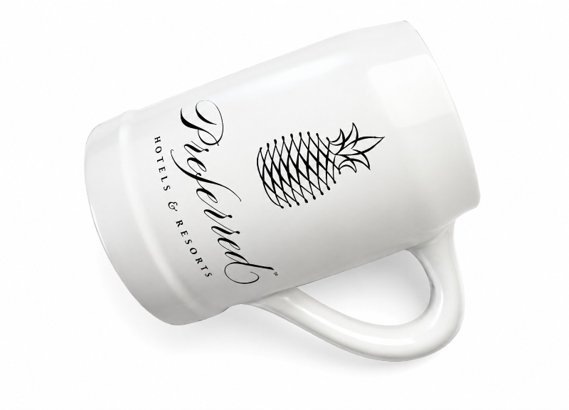 Colour Print Ceramic Coffee Mug One Only Hotels Resorts Promotional Drinkware
