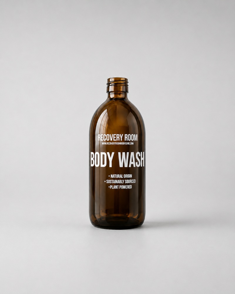 Colour Printed Body Wash Bottle Custom Branding