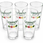 Colour Printed Branded Pint Glasses Custom Logo