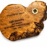 Custom Driftwood Laser Engraving Plaque