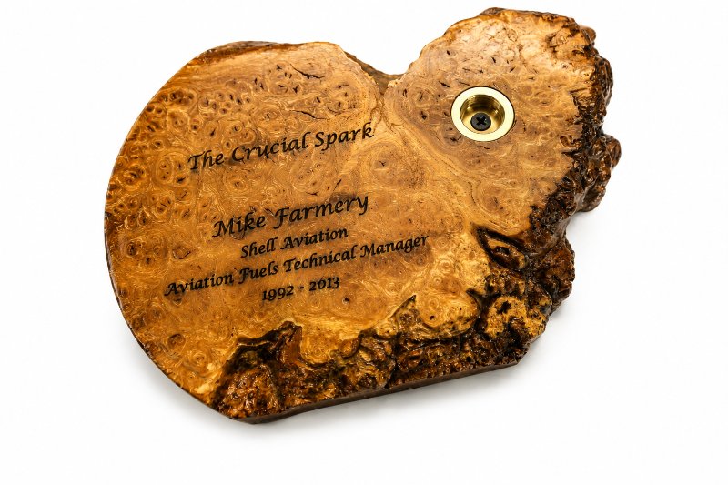 Custom Driftwood Laser Engraving Plaque