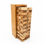 Custom Engraved Wooden Tumble Tower Jenga Game