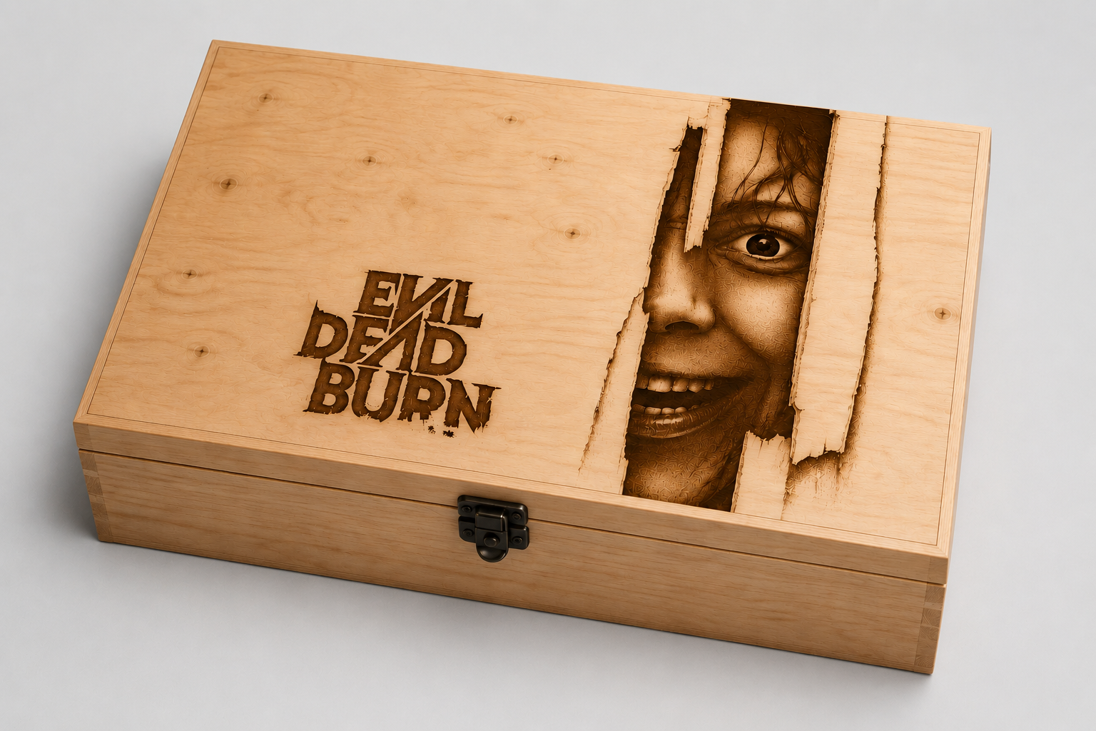 Custom Film Crew Gifts Engraved Wooden Presentation Box