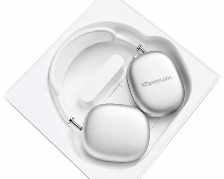 Custom Metal Engraved Airpods Max Headphones Elevenlabs Corporate Gift