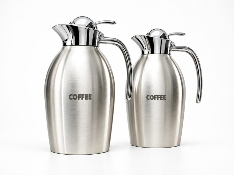 Custom Metal Engraved Stainless Steel Insulated Coffee Carafes