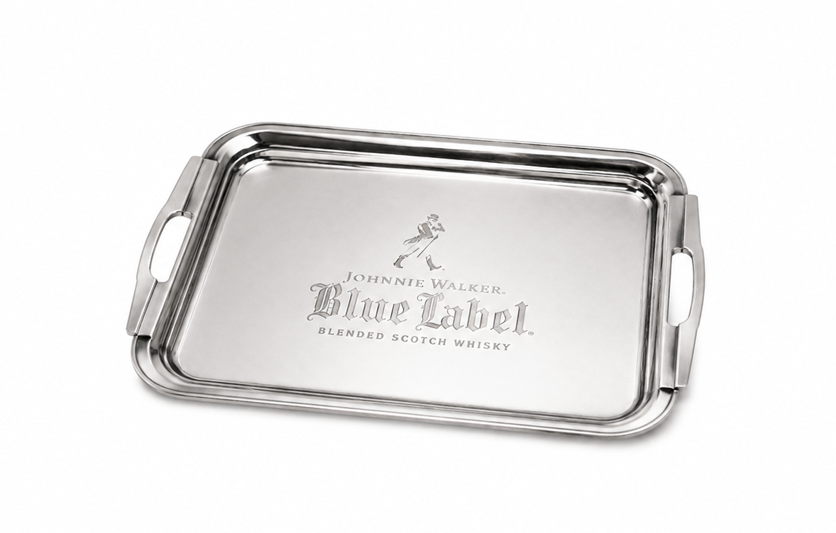 Custom Metal Engraving Stainless Steel Serving Tray