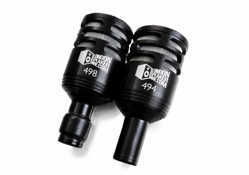 Fibre Laser Engraved Black Aluminium Microphone Body