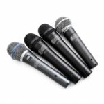 Fibre Laser Engraved Fibre Laser Engraved Branded Wireless Handheld Microphones