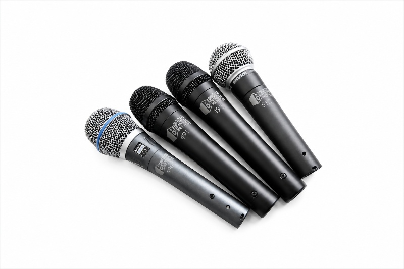 Fibre Laser Engraved Fibre Laser Engraved Branded Wireless Handheld Microphones
