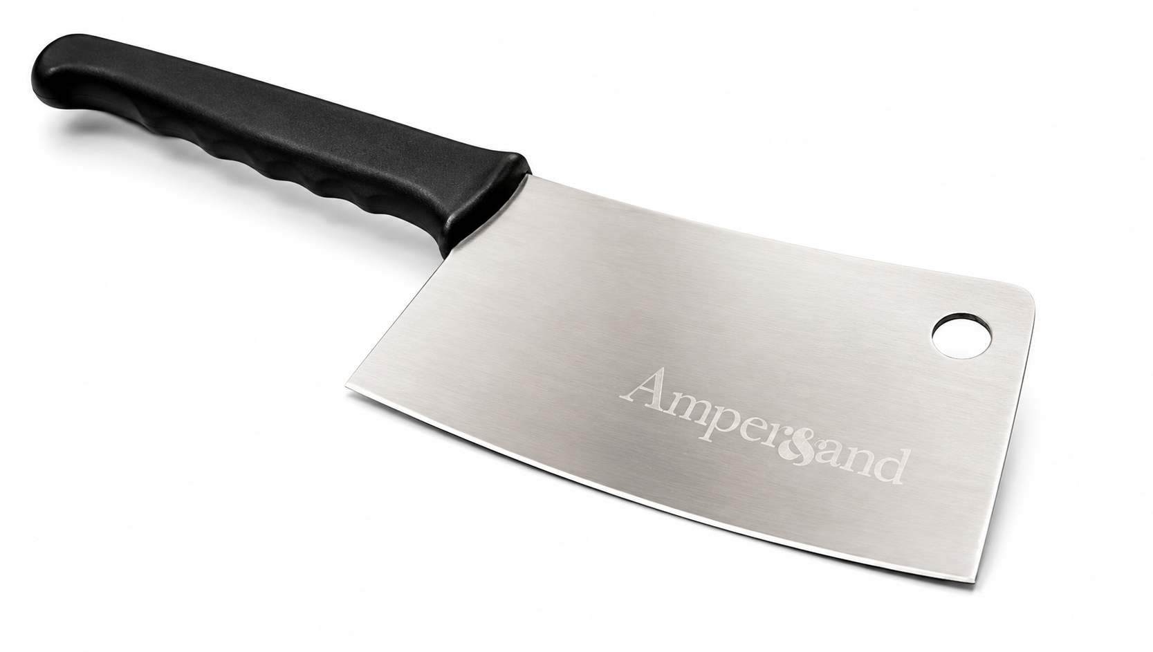 Fibre Laser Engraved Stainless Steel Chefs Cleaver Custom Logo