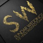 Gold Foiled Luxury Wedding Planner Stationery