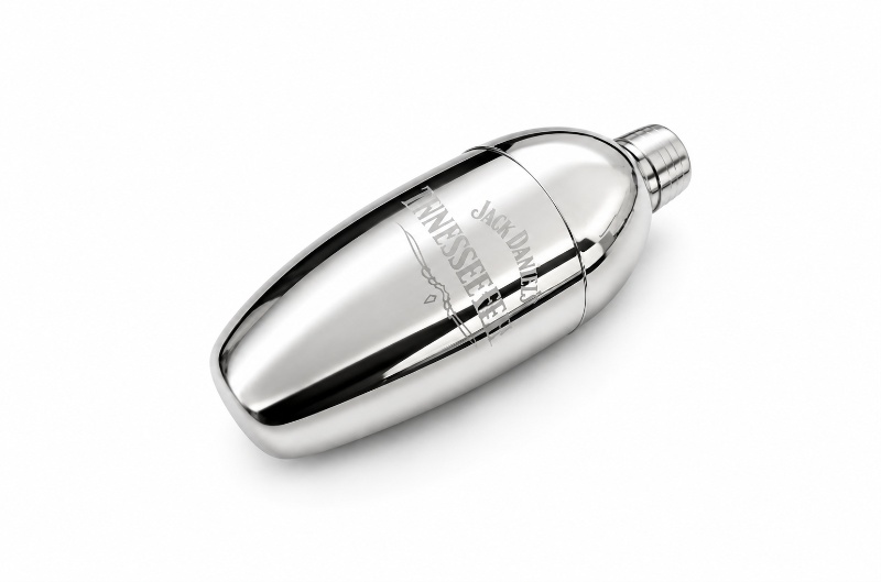 Jack Daniels Engraved Stainless Steel Cocktail Shaker Personalised Barware