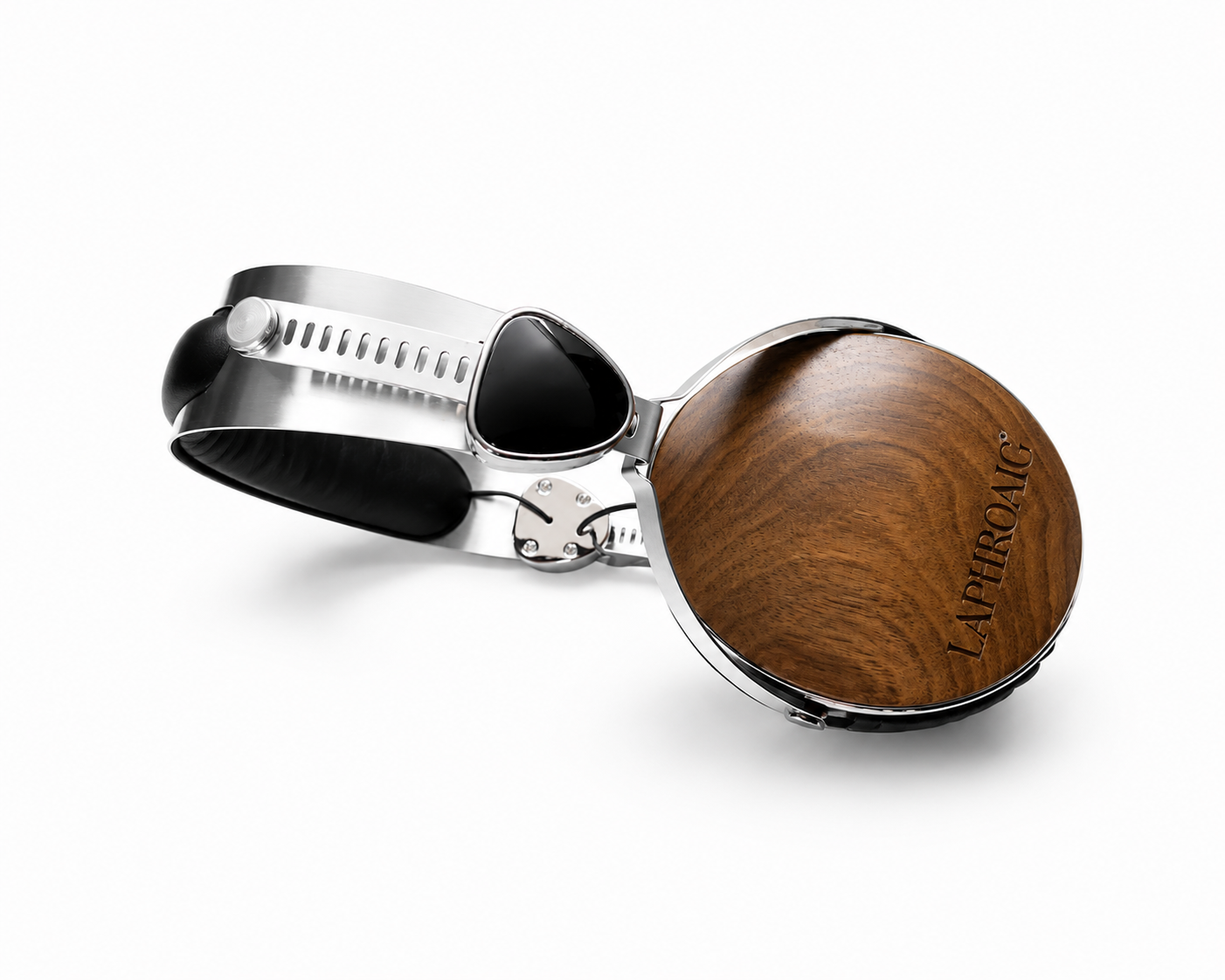 Laphroaig Laser Engraved Wooden Marley Headphones
