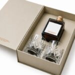 Laser Cut Card Insert Luxury Whisky Gift Box Packaging