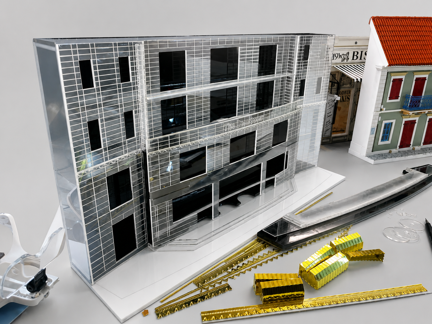 Laser Cutting Acrylic Architectural Model Fabrication