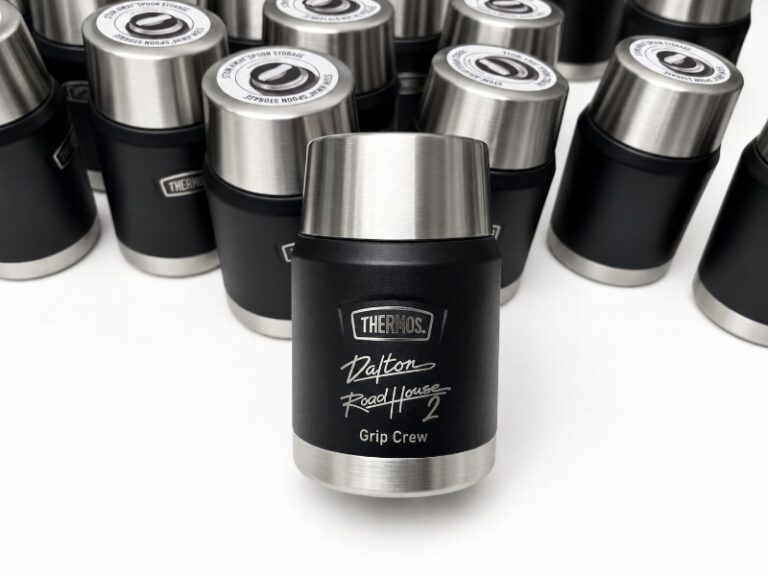 Laser Engraving Stainless Steel Thermos Personalised Drinkware 1