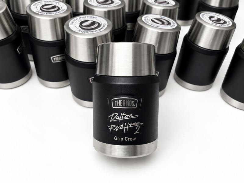 Laser Engraving Stainless Steel Thermos Personalised Drinkware 1