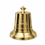 Metal Engraved Desk Bell Brass Endeavour Financial Corporate Gift