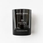 Molton Brown Dakota Hotels Re Glass Engraving Pepper Black Glass Candle