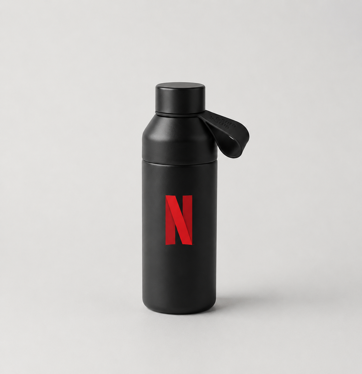 Ocean Bottle Laser Engraving Personalised Black Water Bottle