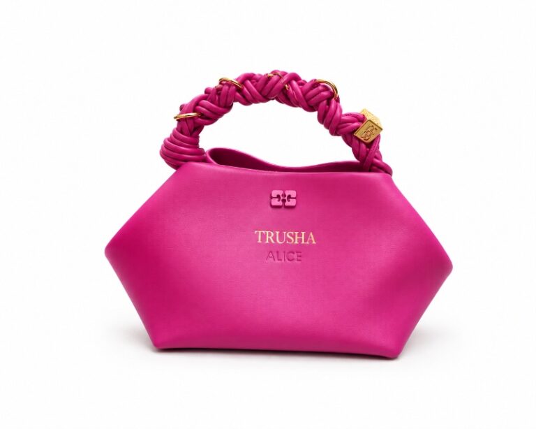 Personalised Embossed Leather Handbag
