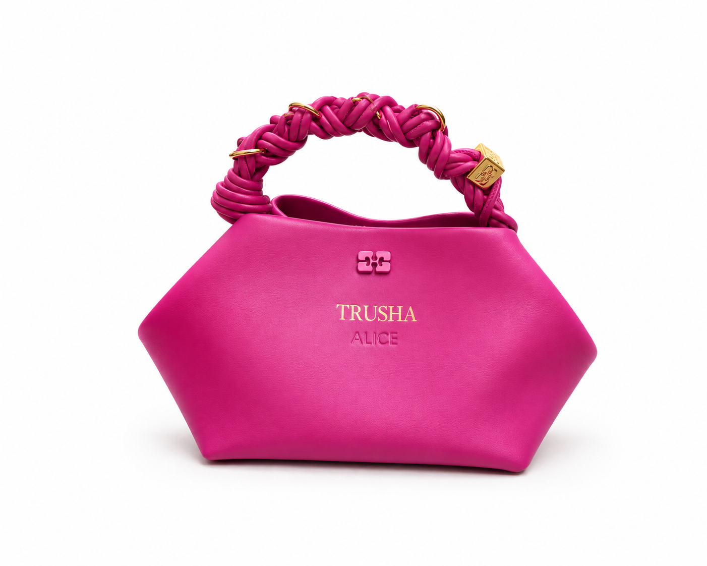 Personalised Embossed Leather Handbag