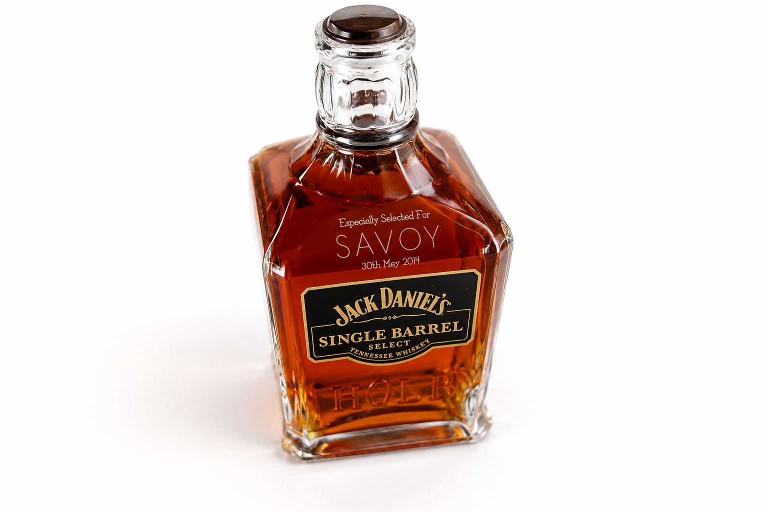 Personalised Jack Daniels Single Barrel Whiskey Bottle Engraved Gift