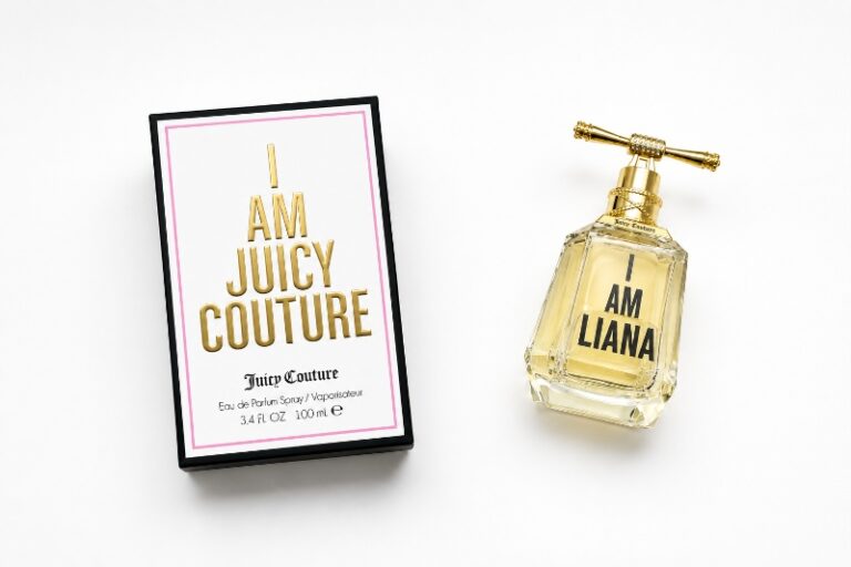Personalised Juicy Couture Perfume Custom Engraved Fragrance Gift