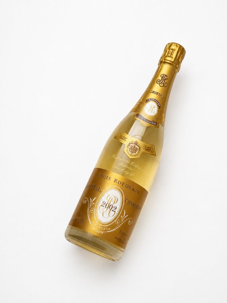 Personalised Louis Roederer Cristal Champagne Engraved Luxury Gift
