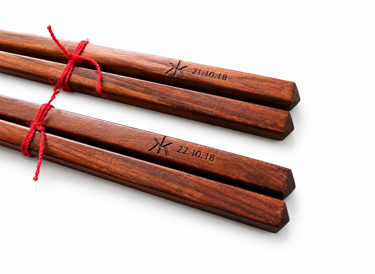 Personalized Laser Engraved Wooden Chopsticks