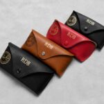 Ray Ban Personalized Leather Eyewear Cases Gold Foil