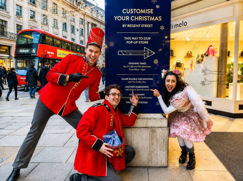 Regent Street Christmas Pop Up Store London 1