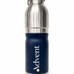Sandblast Engraved Stainless Steel Insulated Water Bottle