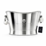 Sandblast Engraved Stainless Steel Wine Cooler Newsells Park