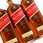 Sandblasted Engraved Johnnie Walker Whisky Bottles
