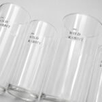 The Wild Rabbit Branded Highball Glasses Custom Printed Glassware
