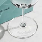 Tiffany And Co Personalized Engraved Wine Glass Base