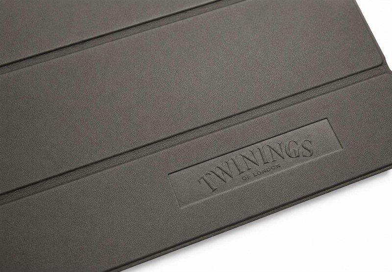 Twinings Of London Blind Debossed Leather Ipad Case