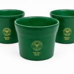 Wimbledon Royal Box Gold Embossed Leather Holders