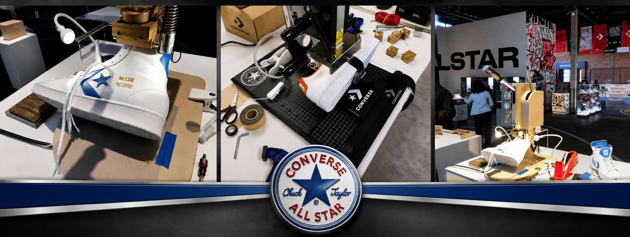 Converse Live Shoe Embossing Brand Activation Event 21